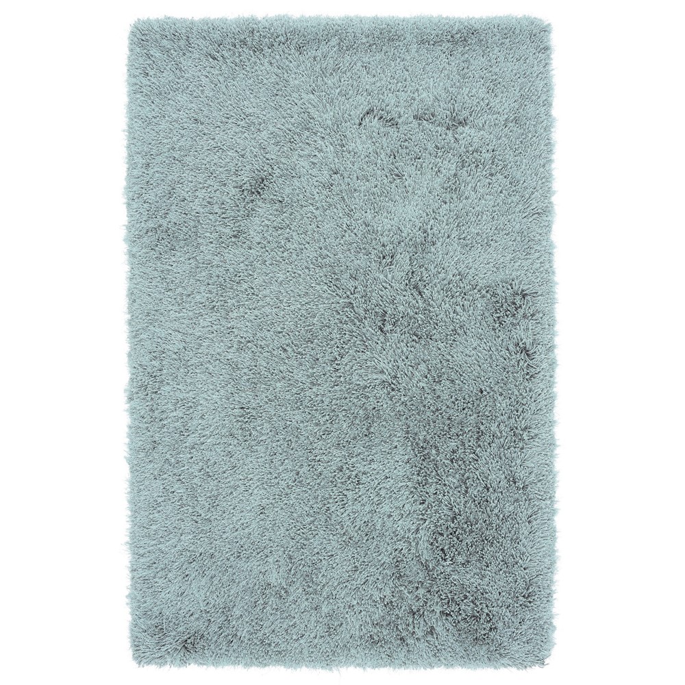 Cascade Shaggy Rugs in Duck Egg Blue